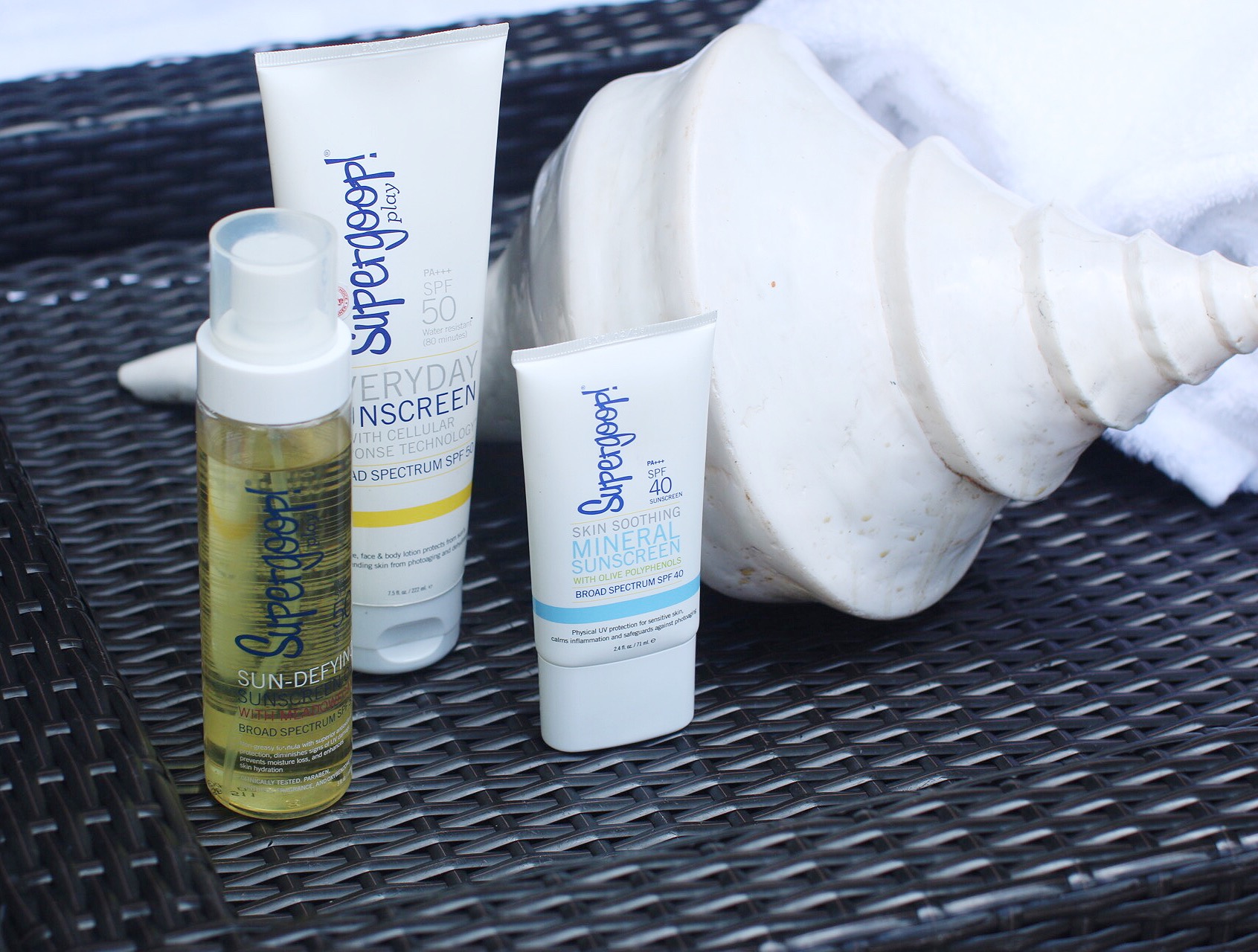 supergoop sunscreen by Lunchpails and Lipstick Jenna Crandall skincare and esthetician