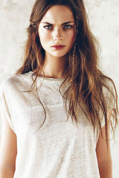 messy braid