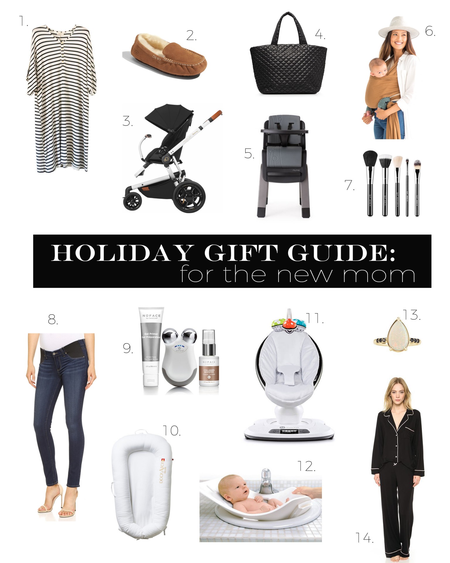 New Mom Holiday Gift Guide 