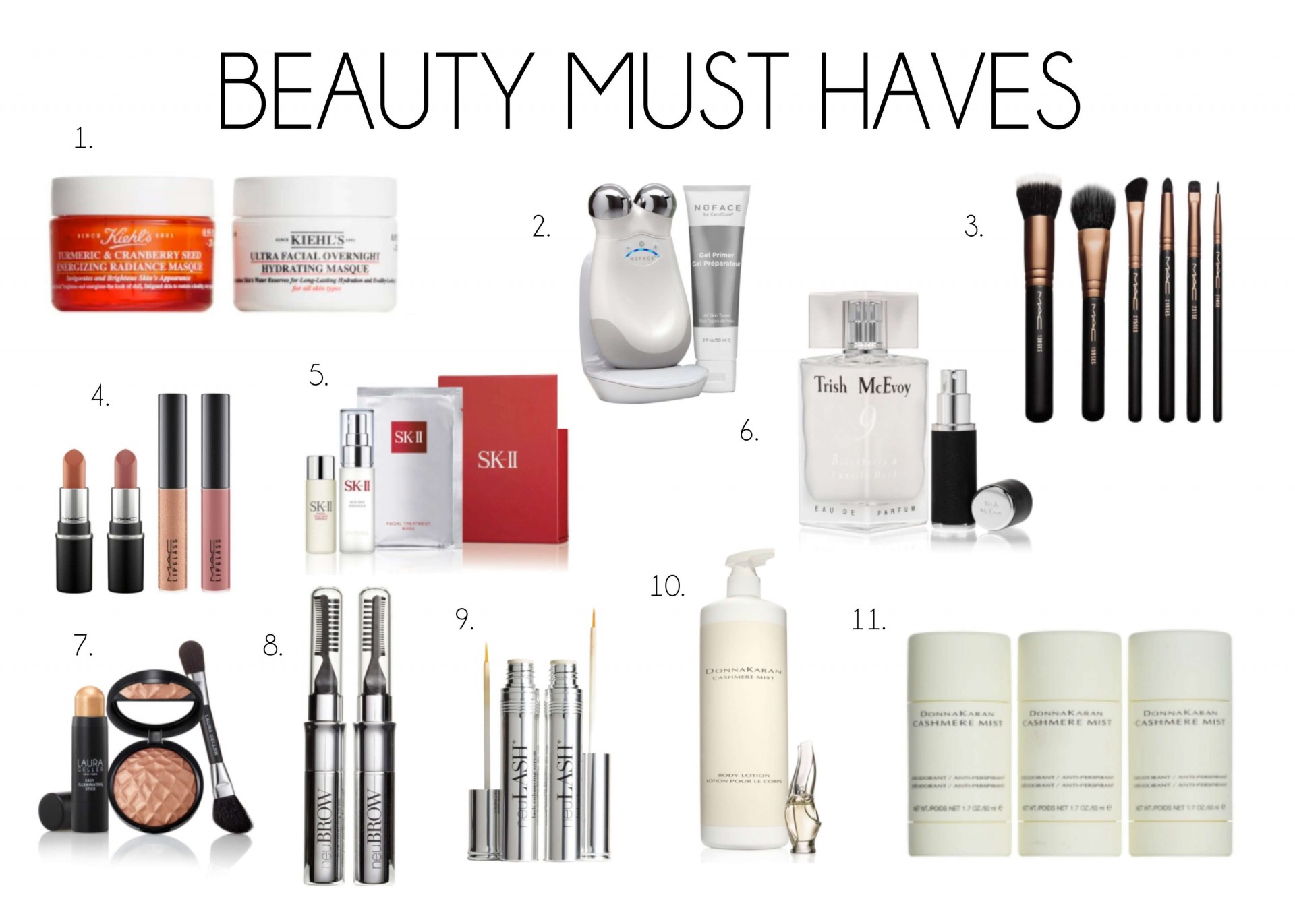 BEAUTY MUST HAVES