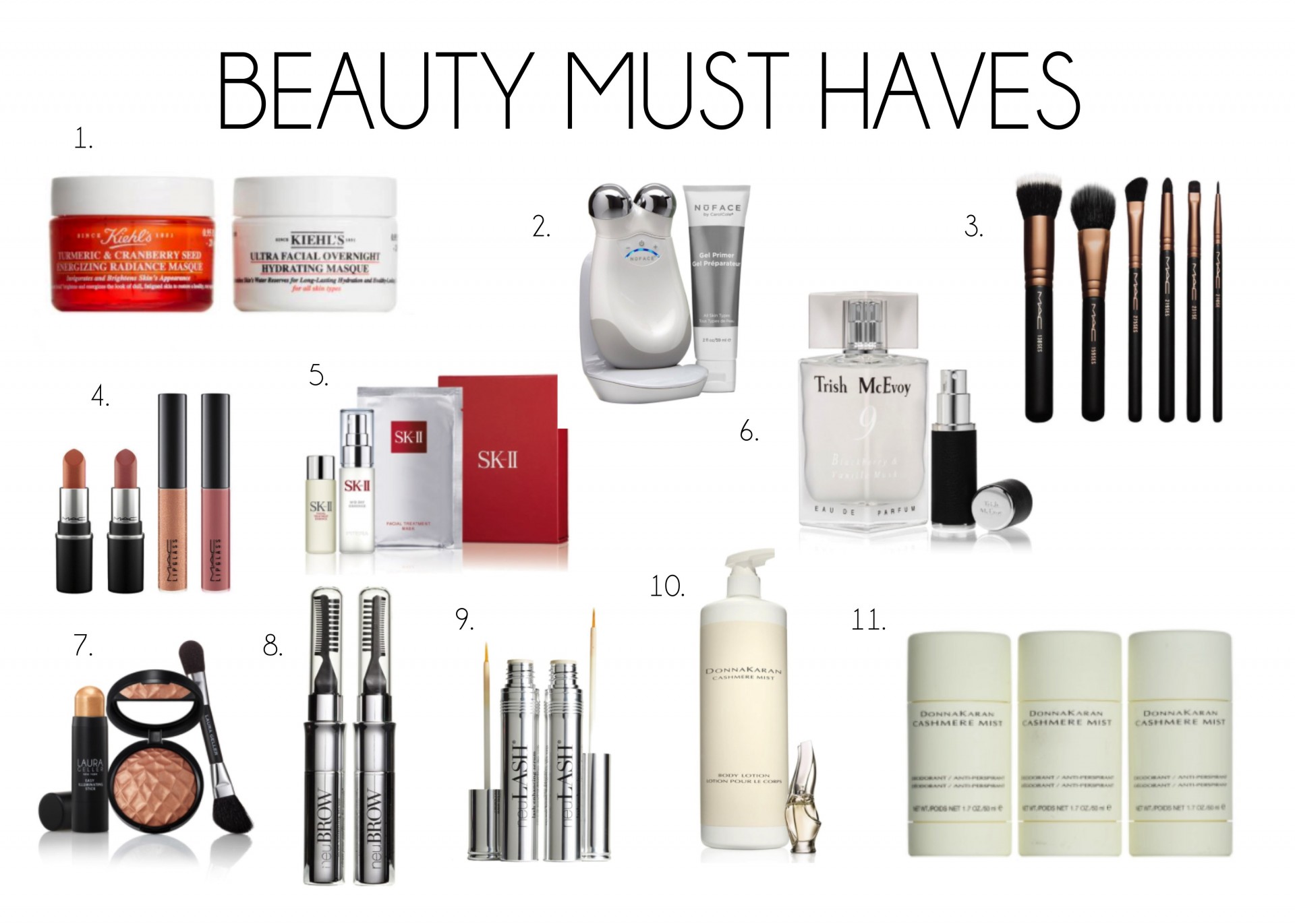 BEAUTY MUST HAVES