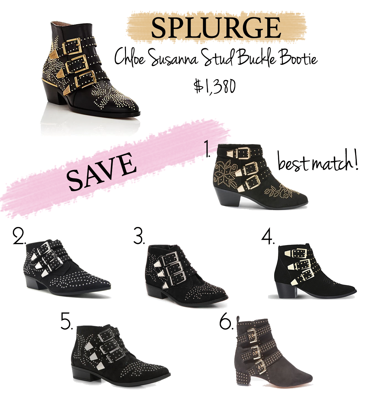 chloe boot dupes