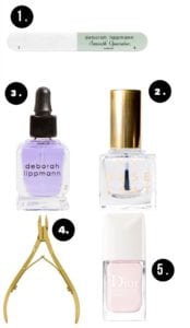 at home nail hacks - Lunchpails and Lipstick