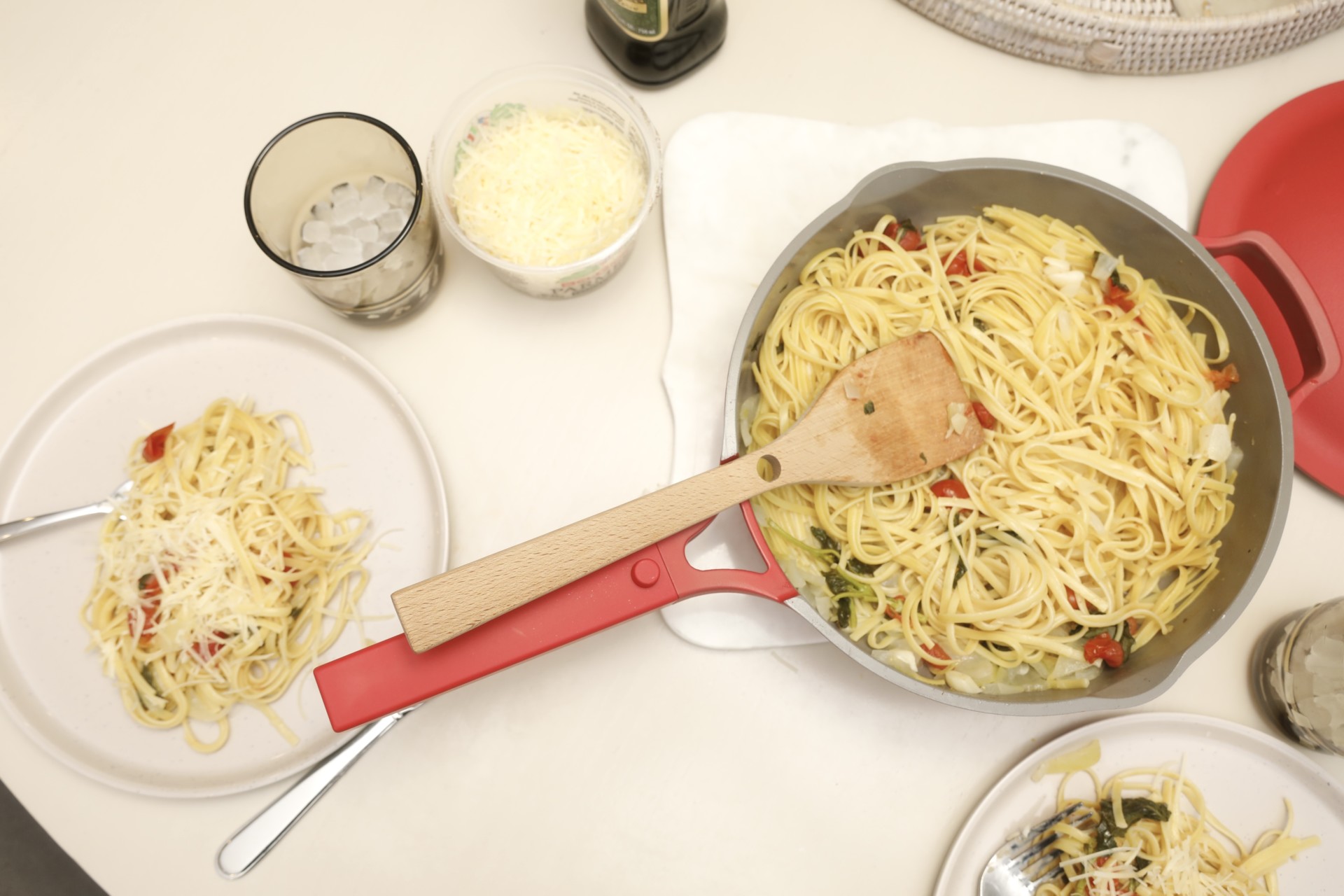 One Pot Pasta with Our Place - Lunchpails and Lipstick